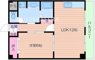 メゾングランデの物件間取画像